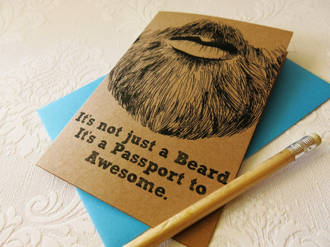 Gift card - Beards are Awesome