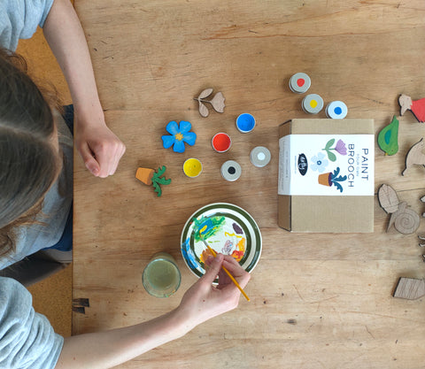 Paint your Own Brooch Kit - Pets