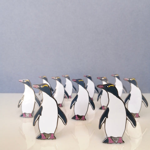 Hoiho Yellow -Eyed Penguin Enamel Pin