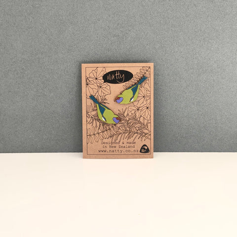 Korimako/NZ Bellbird earrings