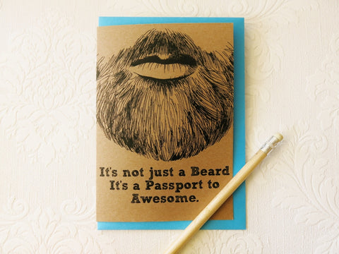 Gift card - Beards are Awesome