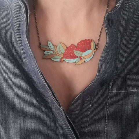 Pohutukawa Necklace