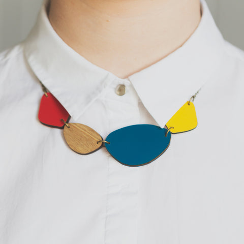 Pebble Necklace  - Reversible