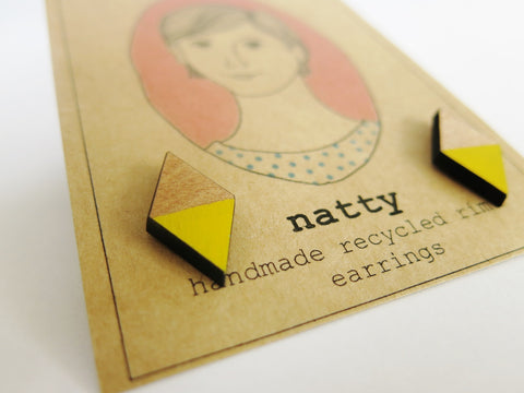 Diamond Rimu earrings
