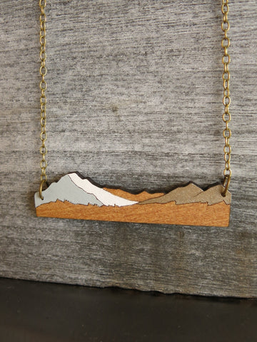 Aoraki Mt Cook Rimu Necklace