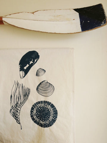 NZ Sea life Tea towel