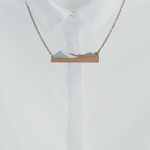 Aoraki Mt Cook Rimu Necklace