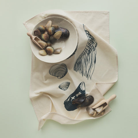 NZ Sea life Tea towel