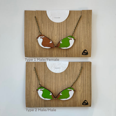 Rifleman/Tītipounamu Necklace
