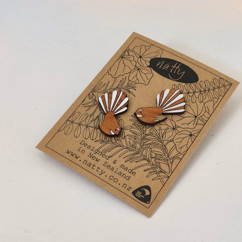 Fantail Rimu earrings