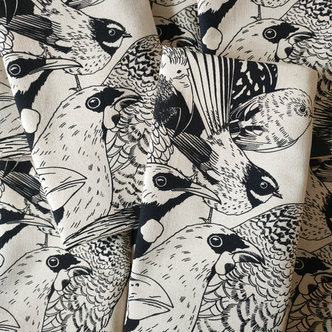 Birds of Aotearoa tea towel