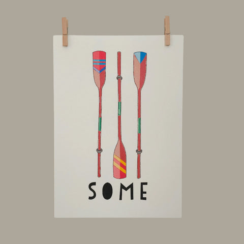 Oar-some Art Print