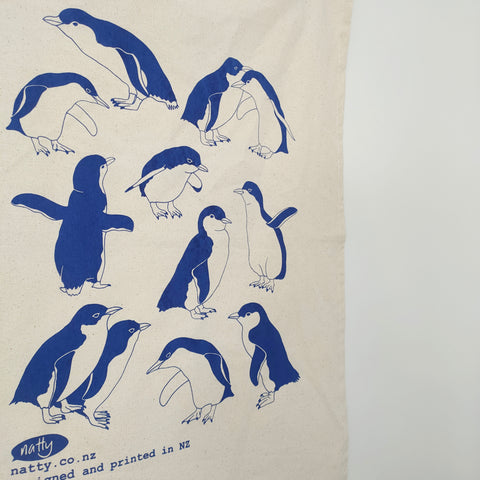 Kororā Little Penguin tea towel