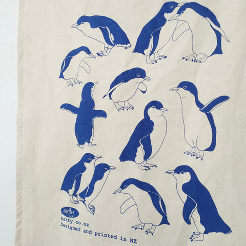 Kororā Little Penguin tea towel
