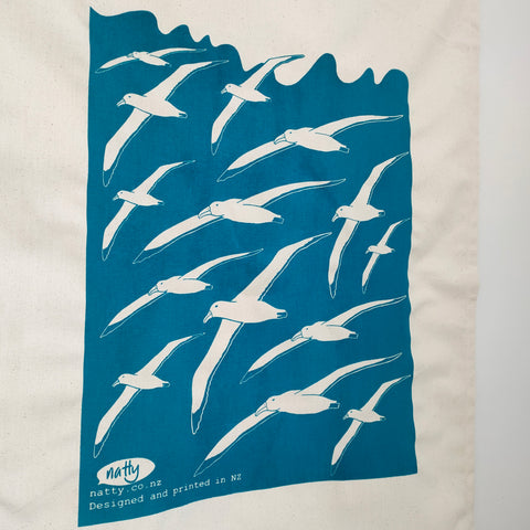 Royal Albatross Toroa tea towel