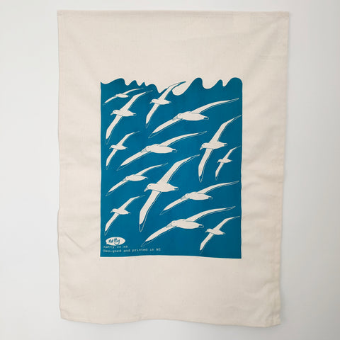 Royal Albatross Toroa tea towel