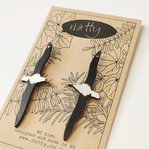 Flying Royal Albatross earrings