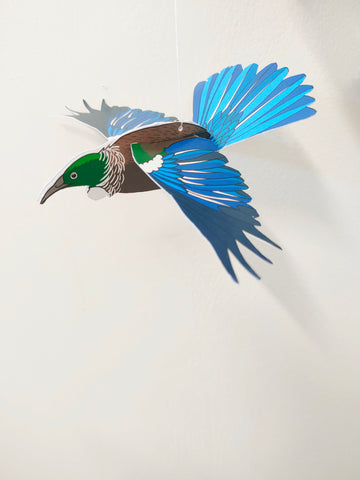 Tui 3D decoration Greeting card