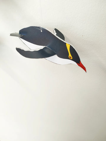 Hoiho 3D decoration Greeting card