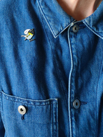 Hihi Stitchbird Enamel Pin