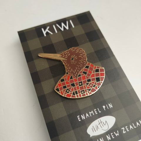 Kiwi Enamel Pin