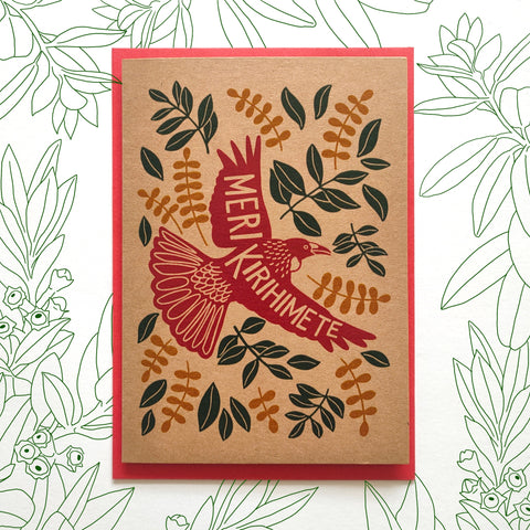 Greeting card - Meri Kirihimete