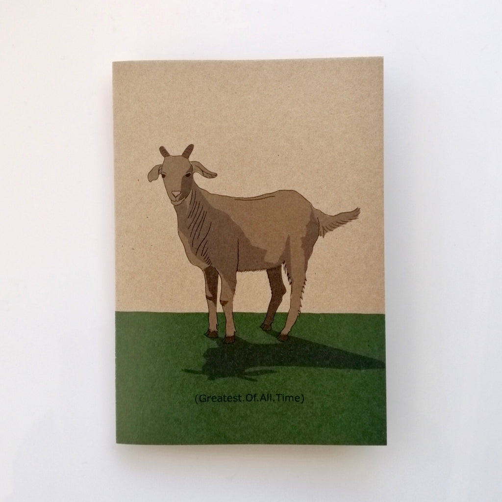Greeting card - G.O.A.T (Greatest Of All Time)