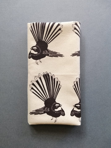 Piwakawaka Fantail tea towel
