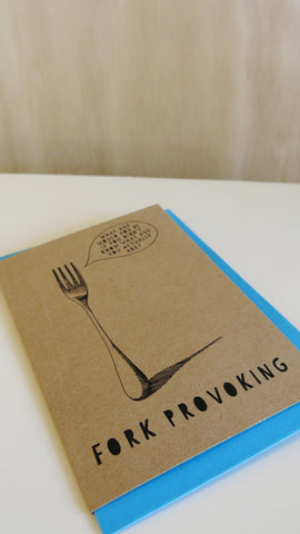 Gift card - Fork Provoking