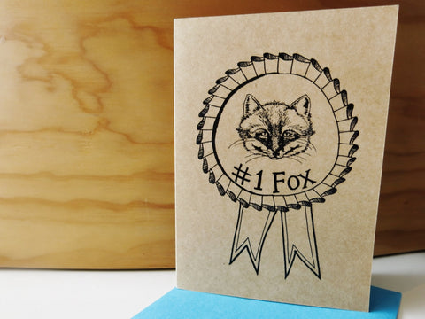 Gift card - No.1 Fox