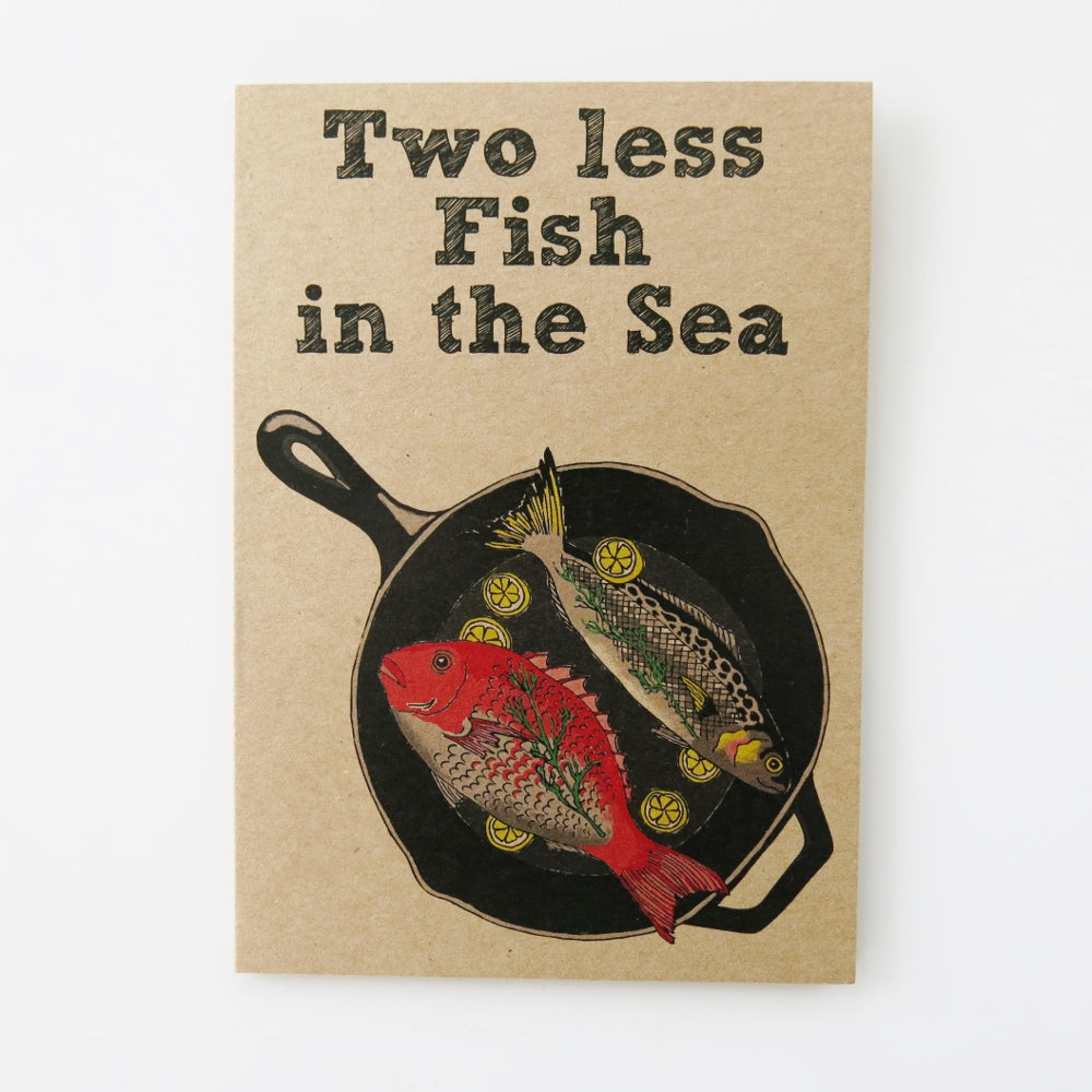 Gift card - Two less Fish in the Sea