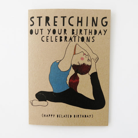 Gift card - Belated Birthday Yoga