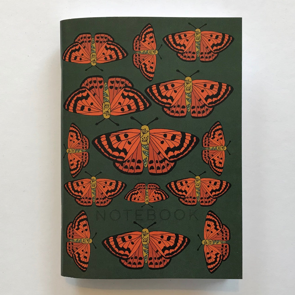 Rauparaha Copper Butterfly Notebook