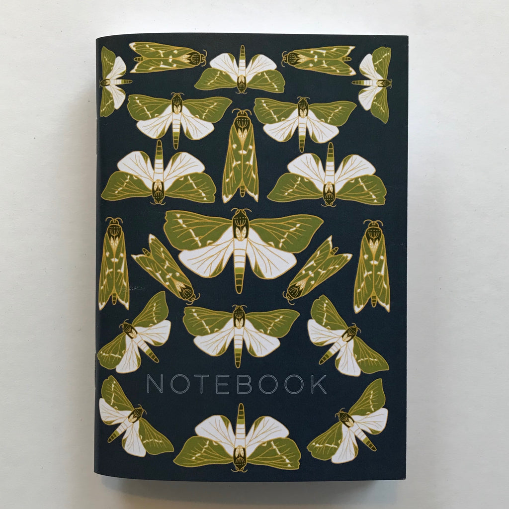 Moth Notebook Puriri Moth Notebook | NZ Designed Stationery | Natty – natty